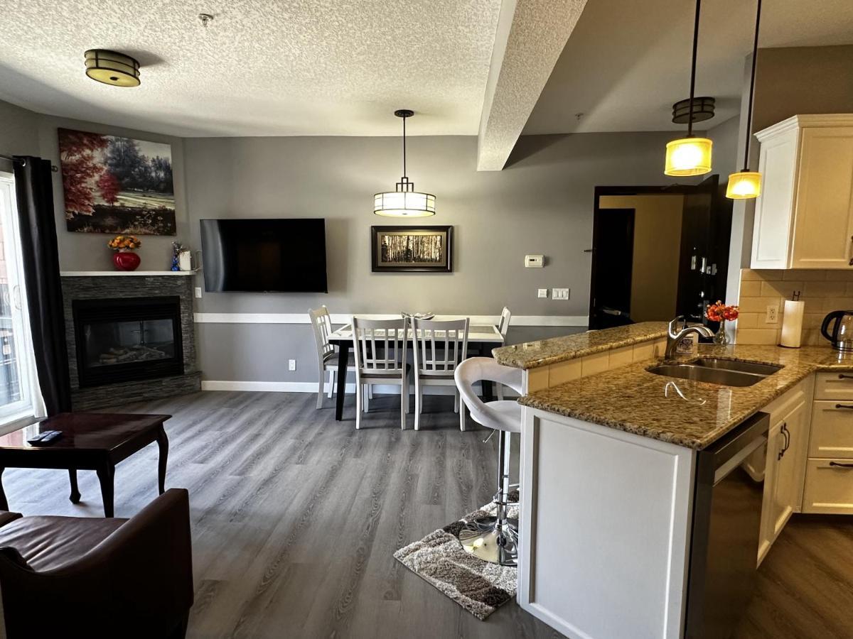 Luxury Two Queen Beds Condo - Grande Rockies Resort Indoor Parking Pool Hot Tub Gym Canmore Bagian luar foto
